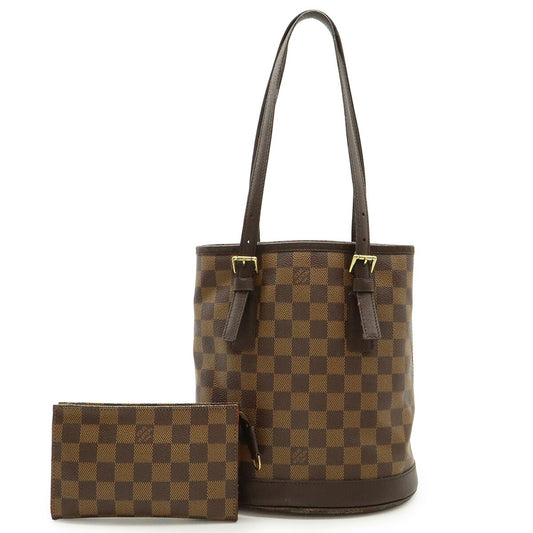 Louis Vuitton Damier Bucket Shoulder Tote N42240
