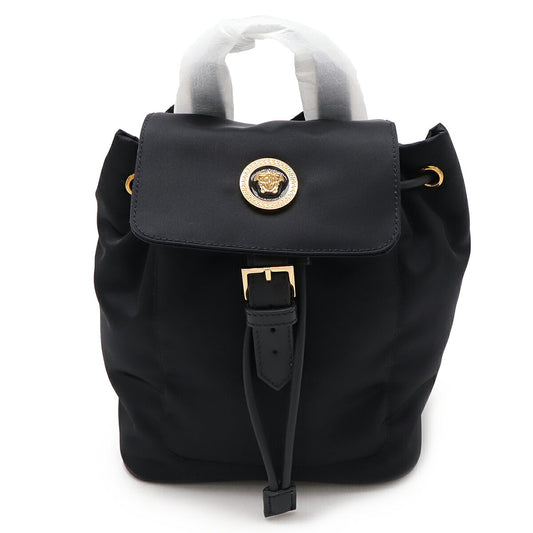 Versace Medusa Nylon Backpack Black