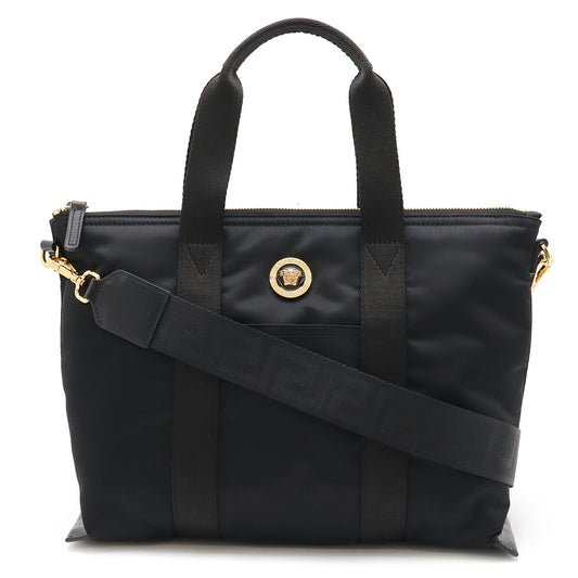 Versace Medusa Nylon Tote Bag