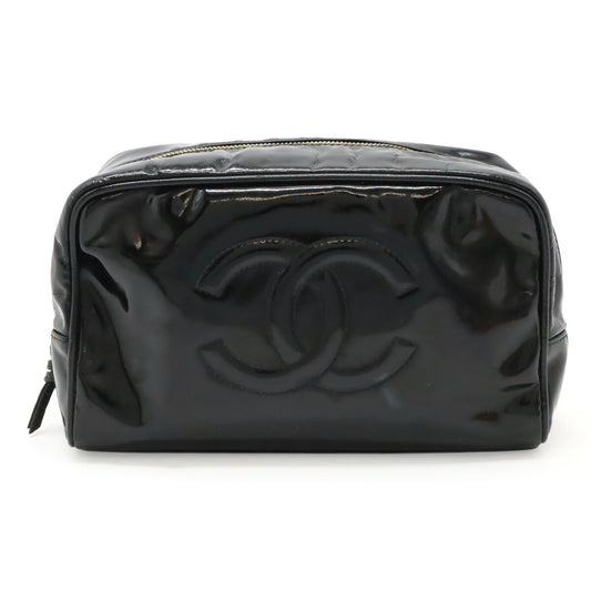 Chanel Patent Leather Cosmetic Pouch