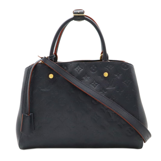 Louis Vuitton Monogram Empreinte Montaigne MM Handbag