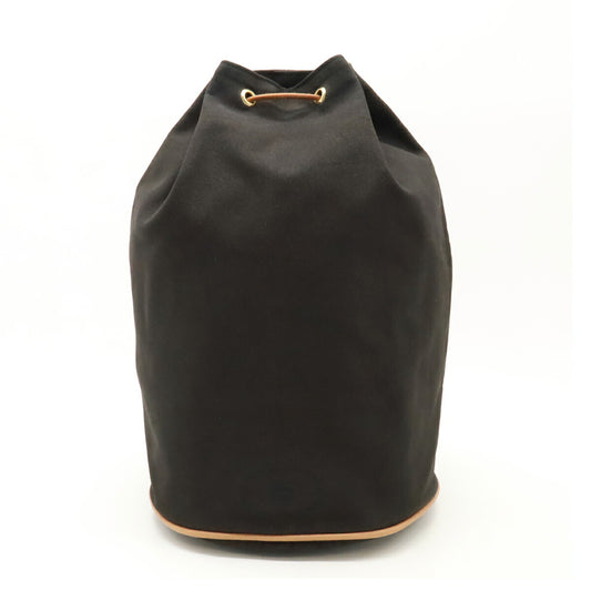 Hermes Canvas Leather Shoulder Bag