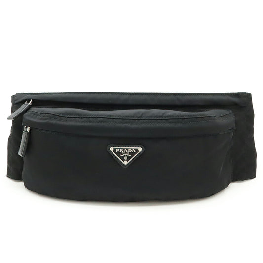 Prada Nylon Triangle Logo Body Bag 2VL132