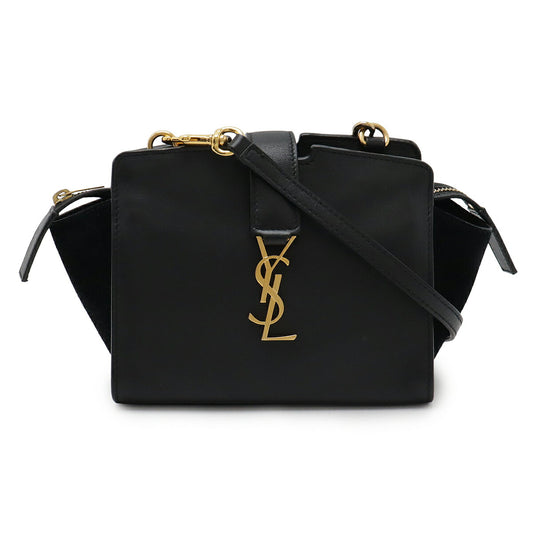 Yves Saint Laurent Leather Toy Cabas Shoulder Bag