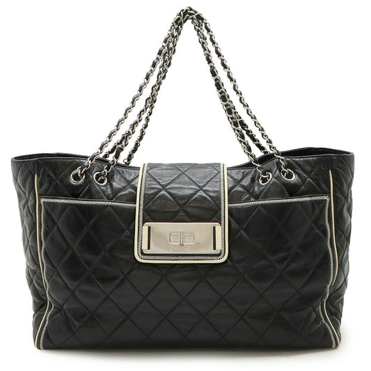 Chanel 2.55 Matelasse Turnlock Tote Bag