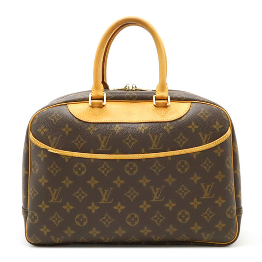 Louis Vuitton Monogram Bowling Vanity Handbag M47270