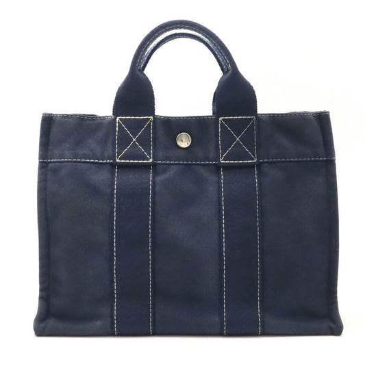 Hermes Canvas Deauville PM Tote Bag