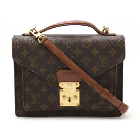 Louis Vuitton Monogram Monceau 26 Handbag M51187