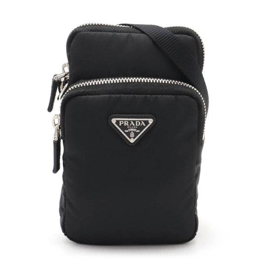 Prada Nylon Triangle Logo 2WAY Phone Case Bag