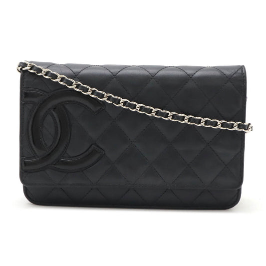Chanel Cambon Line Chain Wallet Crossbody Bag