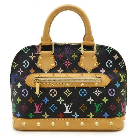 Louis Vuitton Alma Handbag Black M92646