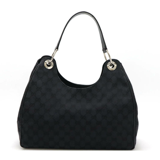 Gucci GG Canvas Leather Shoulder Bag