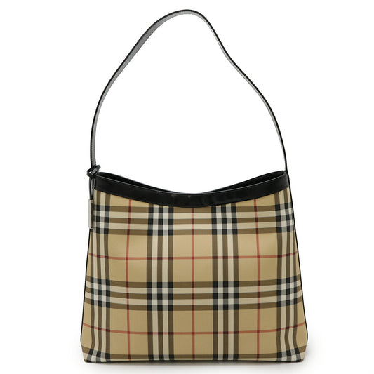 Burberry Nova Check PVC Leather Tote Bag