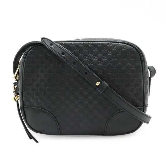 Gucci Leather Microguccissima Shoulder Bag