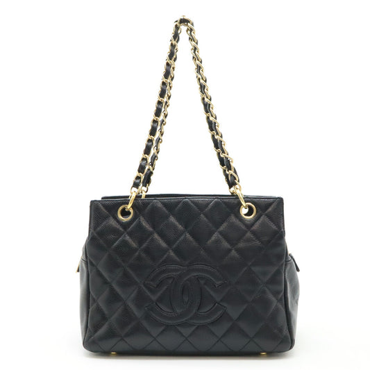 Chanel Caviar Skin Matelasse Tote Bag A18004