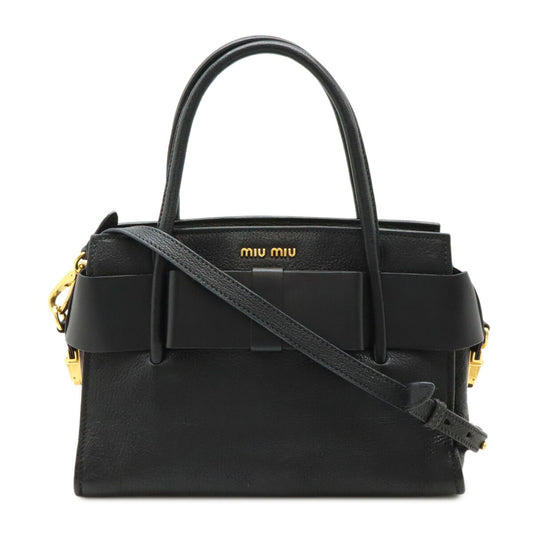 Miu Miu Madras Leather Handbag 5BA055