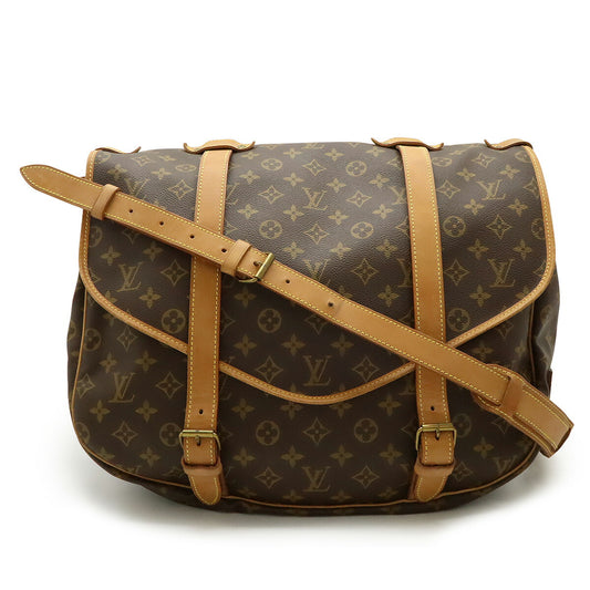 Louis Vuitton Monogram Saumur 43 Messenger Bag M42252