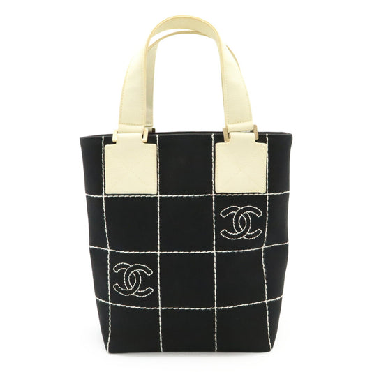 Chanel Canvas Chocobar Tote Bag A21375