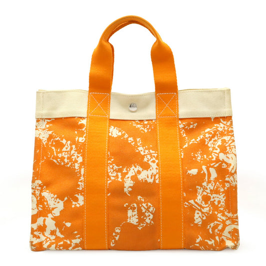 Hermes Canvas Cabas de Plage PM Tote Bag