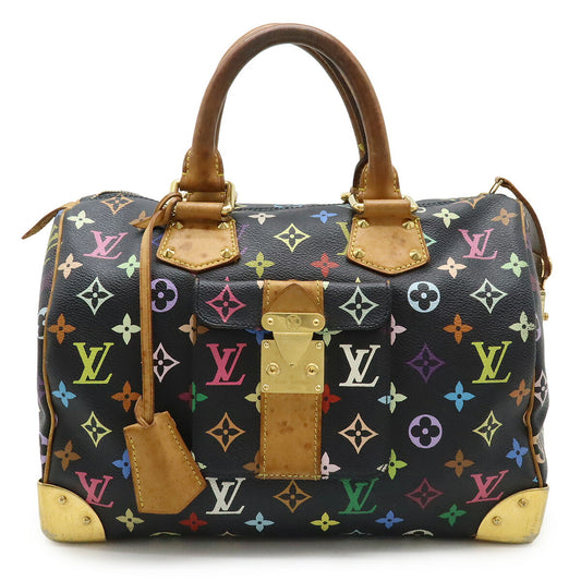 Louis Vuitton Speedy 30 Handbag Black M92642