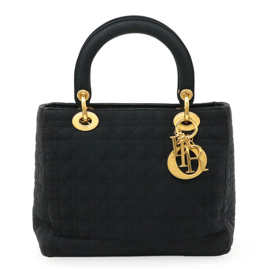 Dior Lady Dior Nylon Tote Bag