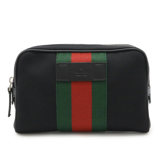 Gucci Nylon Canvas Leather Body Bag 630919