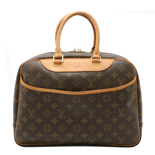 Louis Vuitton Monogram Bowling Vanity Handbag M47270