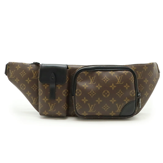 Louis Vuitton Monogram Macassar Christopher Bum Bag M45337
