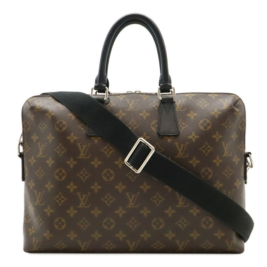 Louis Vuitton Monogram Leather Business Bag M40868