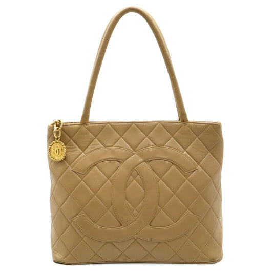 Chanel Lambskin Matelasse Coco Mark Tote Bag A01804