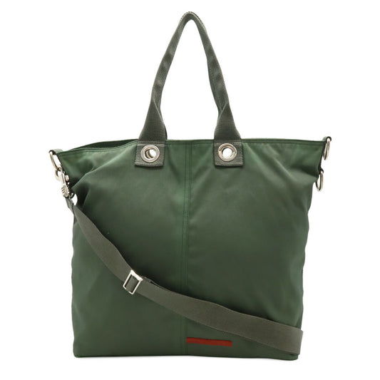 Prada Nylon Canvas 2WAY Tote Bag 4VA512