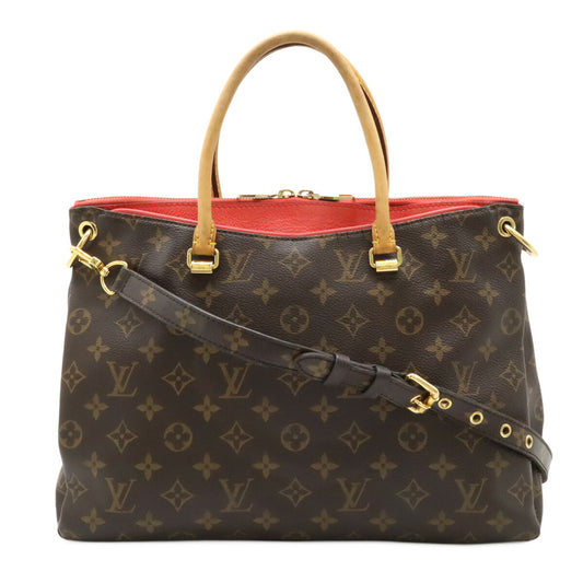 Louis Vuitton Monogram Pallas Handbag Tote M41721