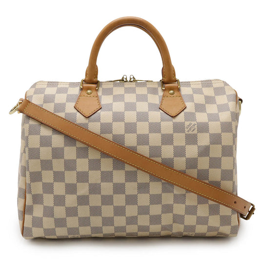 Louis Vuitton Damier Azur Speedy Bandouliere 30 Bag