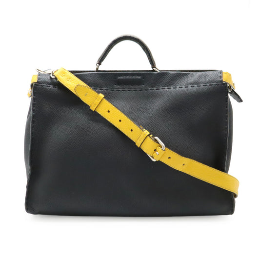 Fendi Peekaboo Leather Business Bag 7VA388