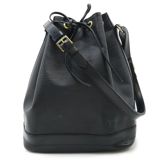 Louis Vuitton Epi Noe Shoulder Bag Black