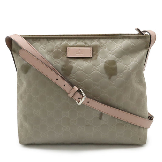 Gucci Nylon Leather Shoulder Bag 314529