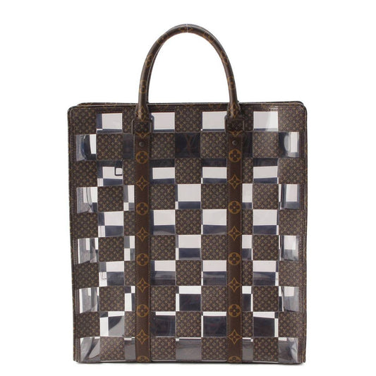 Louis Vuitton Monogram Chess Sac Plat Tote Bag