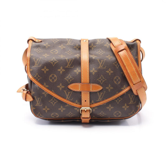 Louis Vuitton Monogram Saumur 30 Shoulder Bag M42256