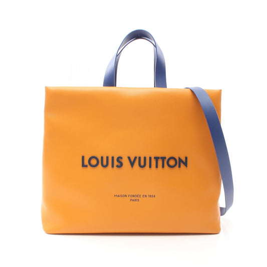 Louis Vuitton Leather Shopper Tote Bag M24457