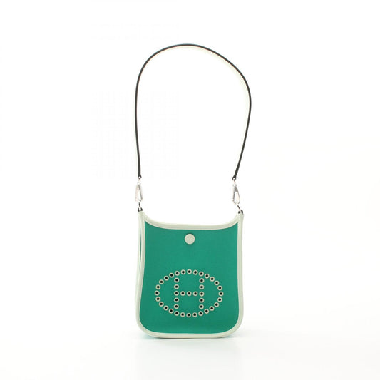 Hermes Neo Evelyne TPM Shoulder Bag Green/Blue