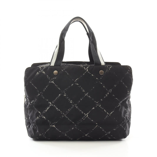 Chanel Nylon Tote Bag Black