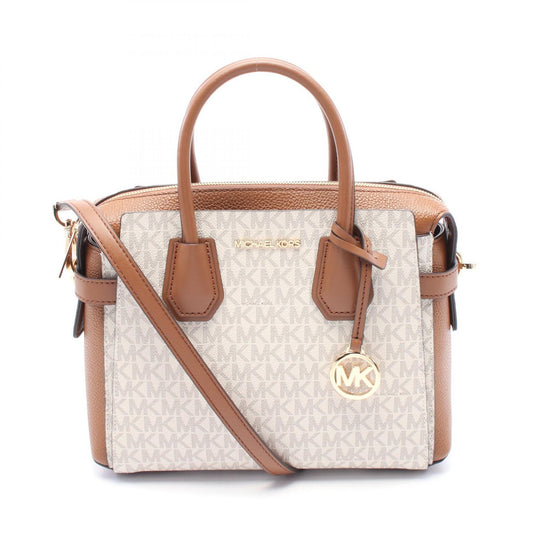 Michael Kors Mercer Top Zip Belted Satchel Handbag
