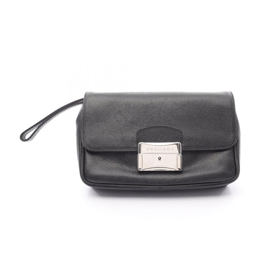 Bvlgari Leather Clutch Bag