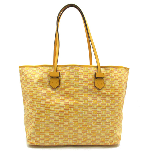 MOREAU Paris Tote Bag PVC Canvas Yellow