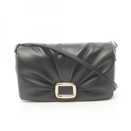 Roger Vivier Leather Viv Shock Smartphone Shoulder Bag