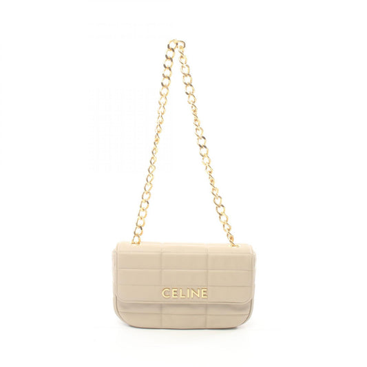 Celine Monochrome Leather Shoulder Bag