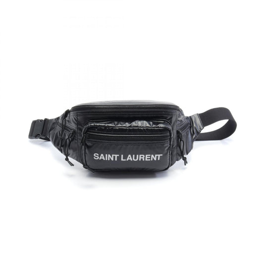 Saint Laurent Nylon Waist Bag Black