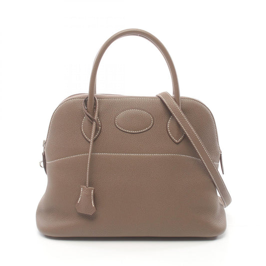 Hermes Bolide 31 Evercolor Handbag Brown