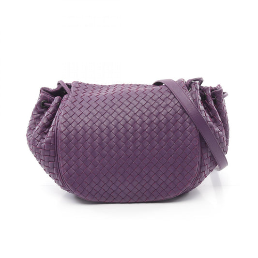 Bottega Veneta Leather Intrecciato Shoulder Bag