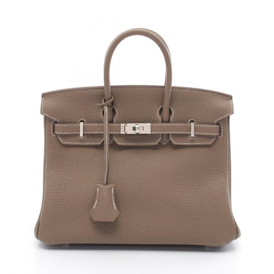 Hermes Birkin 25 Etoupe Togo Handbag